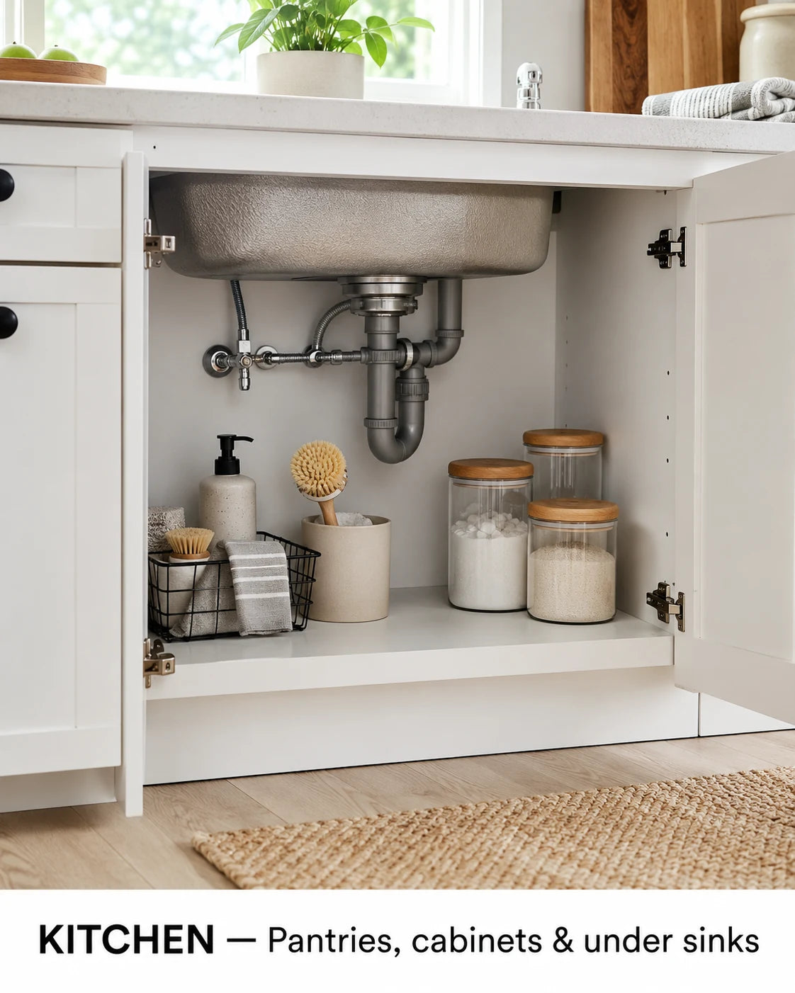 Kitchen placement areas