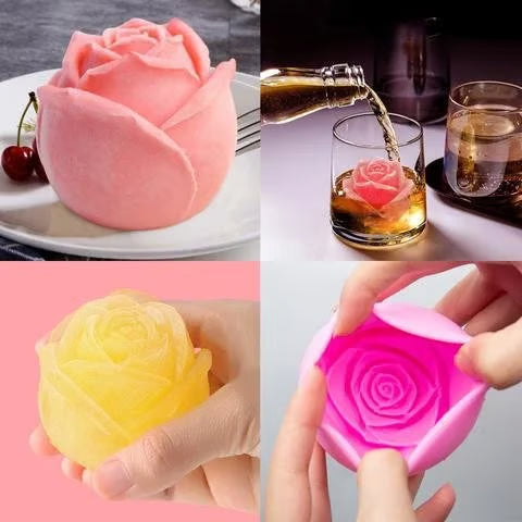 š„BIG SALE - 45% OFFš„3D Rose Shape Ice Cube Mold