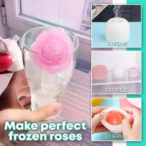 š„BIG SALE - 45% OFFš„3D Rose Shape Ice Cube Mold