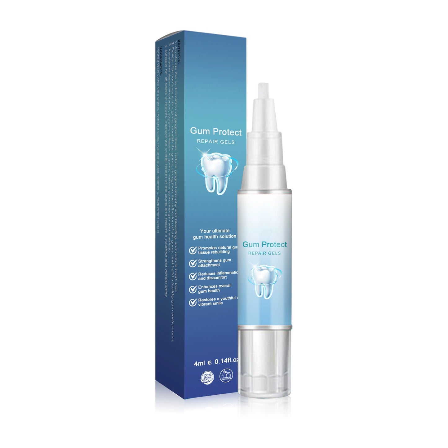 Close-contact care for sensitive teeth & the gumline.