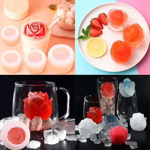 š„BIG SALE - 45% OFFš„3D Rose Shape Ice Cube Mold