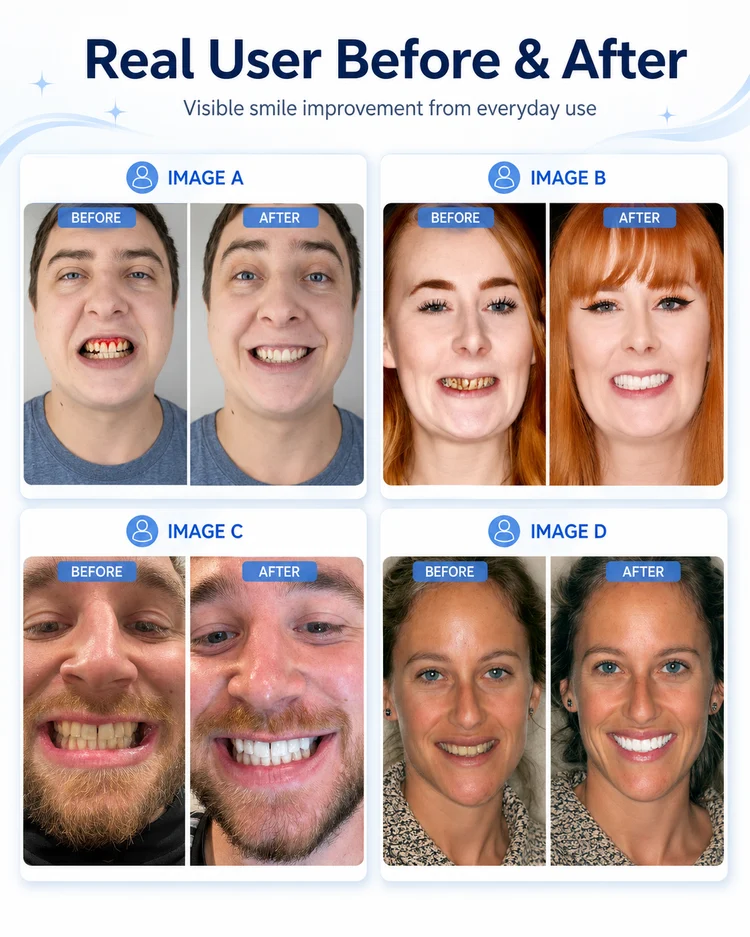 Close-contact care for sensitive teeth & the gumline.