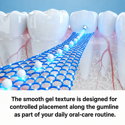 Close-contact care for sensitive teeth & the gumline.
