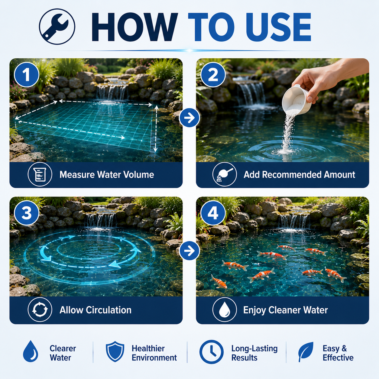 💧✨ Restore Crystal-Clear Water Naturally ✨💧  Healthy Water • Healthy Fish • Healthy Ecosystem