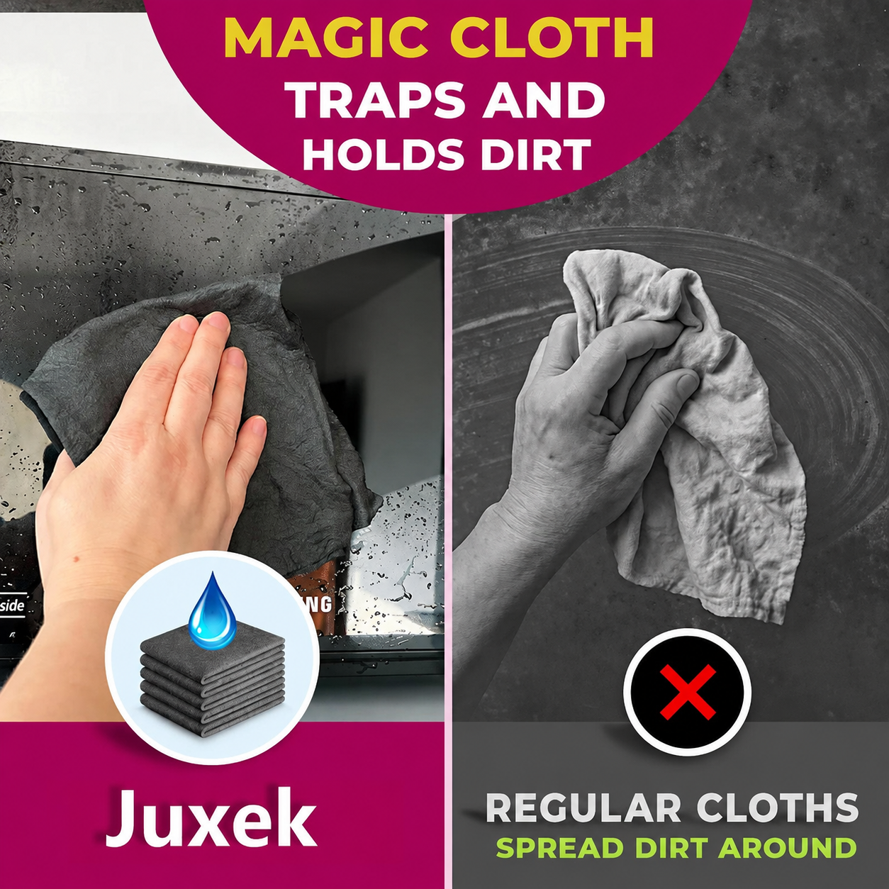 Juxek Magic Cleaning Cloth (5-Pack)