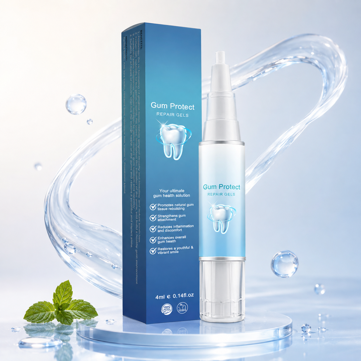 Close-contact care for sensitive teeth & the gumline.