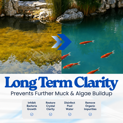 💧✨ Restore Crystal-Clear Water Naturally ✨💧  Healthy Water • Healthy Fish • Healthy Ecosystem