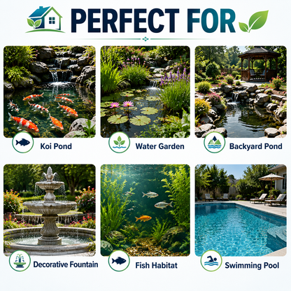 💧✨ Restore Crystal-Clear Water Naturally ✨💧  Healthy Water • Healthy Fish • Healthy Ecosystem